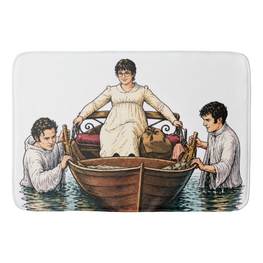 Mary Bennets ultieme boottocht Badmat (Voorkant)