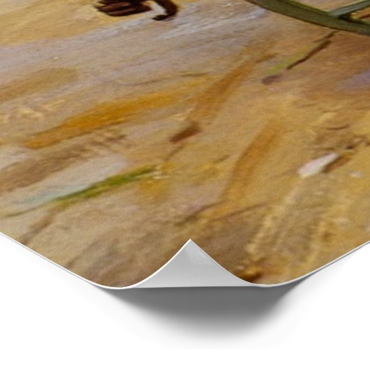 Mary bij de Flower Merchant Poster (Hoek)