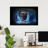 Mary bij de Tomb van Christus Poster (Thuiskantoor)