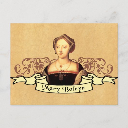 Mary Boleyn Briefkaart (Voorkant)