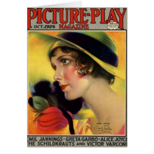 Mary Brian 1926 Movie Magazine-kaart
