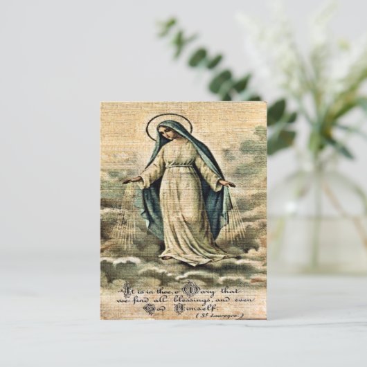 Mary Briefkaart (Staand voorkant)