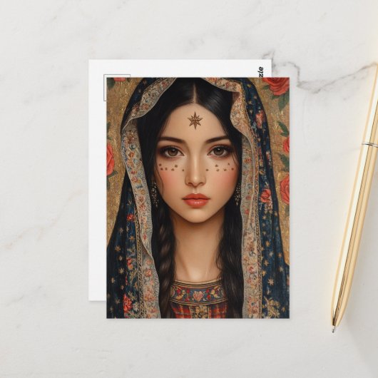 Mary Briefkaart (Voorkant / Achterkant in situ)