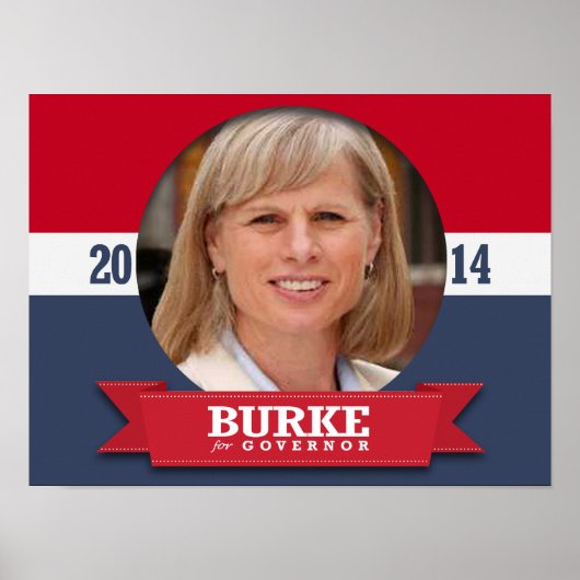 MARY BURKE CAMPAIGN POSTER (Voorkant)