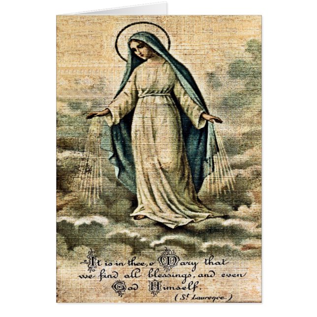 Mary Card (Voorkant)