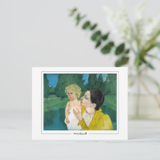Mary Cassatt #128 - Kunstkaart Briefkaart (Staand voorkant)