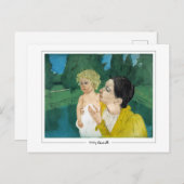 Mary Cassatt #128 - Kunstkaart Briefkaart (Voorkant / Achterkant)