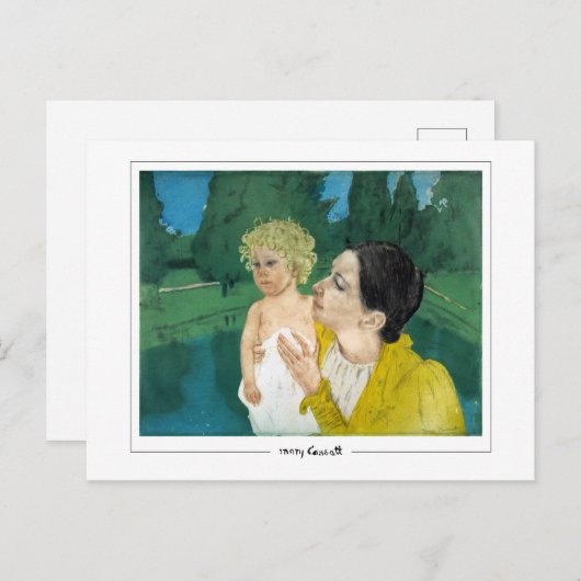 Mary Cassatt #128 - Kunstkaart Briefkaart (Voorkant / Achterkant)