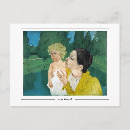 Mary Cassatt #128 - Kunstkaart Briefkaart (Voorkant)