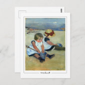 Mary Cassatt #140 - Kunstmatig Briefkaart (Voorkant / Achterkant)