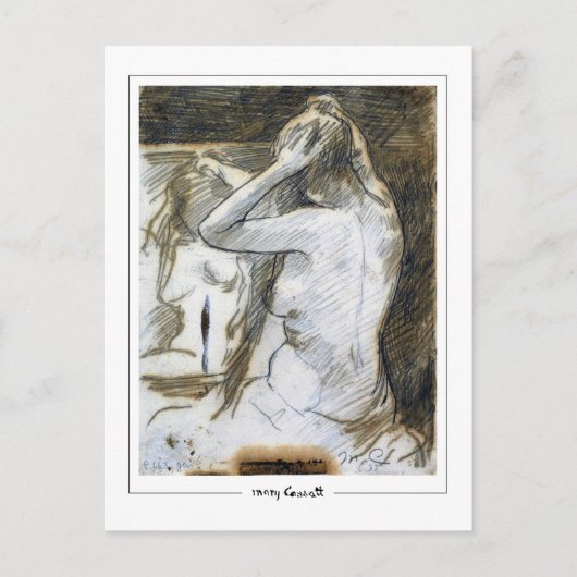 Mary Cassatt #141 - Kunstmatig Briefkaart (Voorkant)