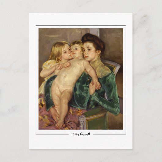 Mary Cassatt #15 - Kunstkaart Briefkaart (Voorkant)