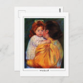 Mary Cassatt #165 - Kunstmatig Briefkaart (Voorkant / Achterkant)