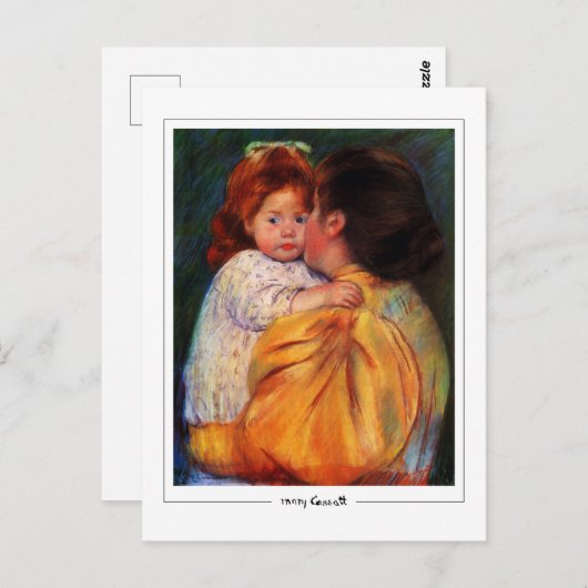 Mary Cassatt #165 - Kunstmatig Briefkaart (Voorkant / Achterkant)