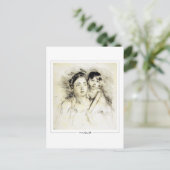 Mary Cassatt #197 - Kunstmatig Briefkaart (Staand voorkant)