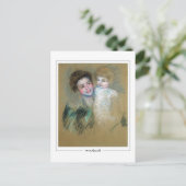 Mary Cassatt #204 - Kunstmatig Briefkaart (Staand voorkant)