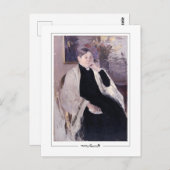 Mary Cassatt #221 - Kunstmatig Briefkaart (Voorkant / Achterkant)