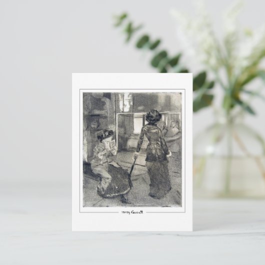 Mary Cassatt #251 - Kunstmatig Briefkaart (Staand voorkant)