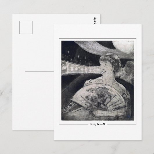 Mary Cassatt #269 - Fijne Kunst Briefkaart (Voorkant / Achterkant)