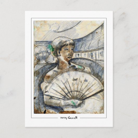 Mary Cassatt #312 - Kunstmatig Briefkaart (Voorkant)