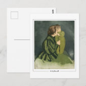 Mary Cassatt #329 - Kunstmatig Briefkaart (Voorkant / Achterkant)