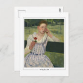 Mary Cassatt #347 - Kunstmatig Briefkaart (Voorkant / Achterkant)