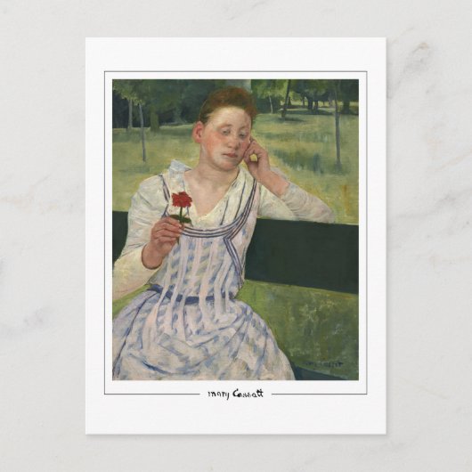 Mary Cassatt #347 - Kunstmatig Briefkaart (Voorkant)