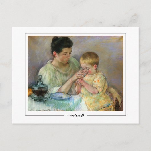 Mary Cassatt #383 - Kunstmatig Briefkaart (Voorkant)