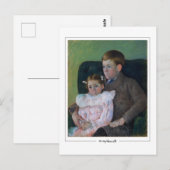 Mary Cassatt #398 - Kunstmatig Briefkaart (Voorkant / Achterkant)