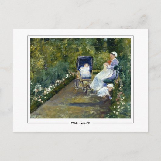 Mary Cassatt #5 - Kunstpostkaart Briefkaart (Voorkant)