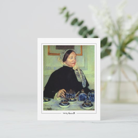 Mary Cassatt #72 - - fijn Briefkaart (Staand voorkant)