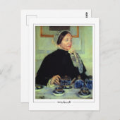 Mary Cassatt #72 - - fijn Briefkaart (Voorkant / Achterkant)
