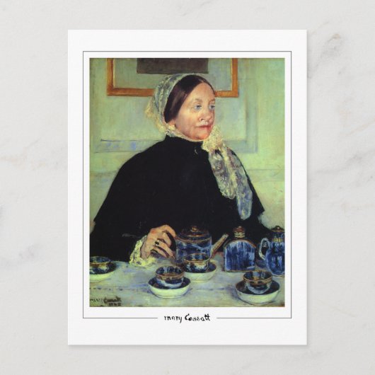 Mary Cassatt #72- - Kunstpostkaart Briefkaart (Voorkant)