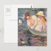 Mary Cassatt Art Briefkaart (Voorkant / Achterkant)