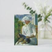 Mary Cassatt Briefkaart (Staand voorkant)