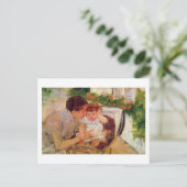 Mary Cassatt Briefkaart (Staand voorkant)