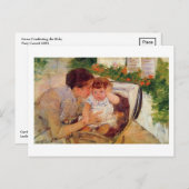 Mary Cassatt Briefkaart (Voorkant / Achterkant)