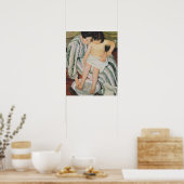 Mary Cassatt Child's Bath Painting Poster (Keuken)