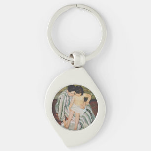 Mary Cassatt Child's Bath Painting Sleutelhanger