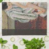 Mary Cassatt Child's Bath Painting Theedoek (Gevouwen)