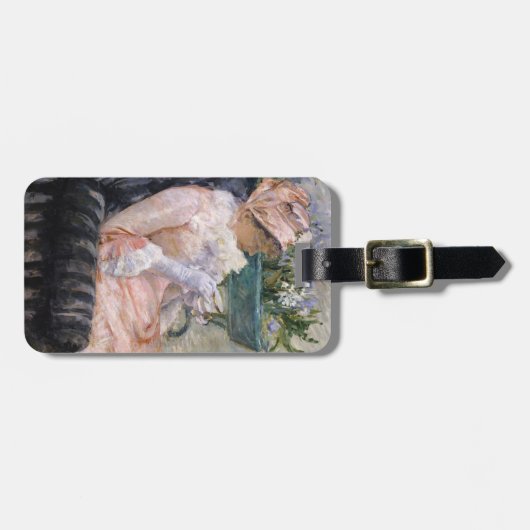 Mary Cassatt - De beker van Tea Bagagelabel (Voorkant horizontaal)