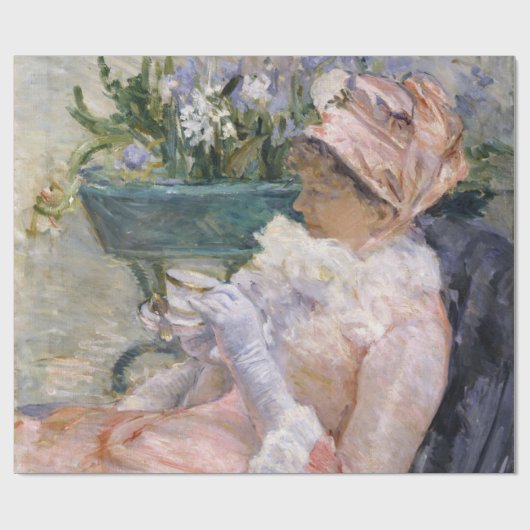Mary Cassatt - De beker van Tea Cadeaupapier (Vlak)
