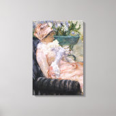 Mary Cassatt - De beker van Tea Canvas Afdruk (Voorkant)