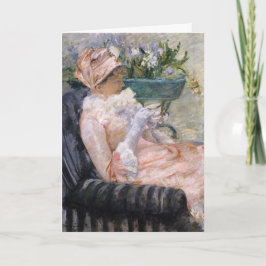 Mary Cassatt - De beker van Tea Kaart