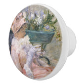 Mary Cassatt - De beker van Tea Keramische Knop (Rechts)