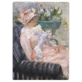 Mary Cassatt - De beker van Tea Klembord (Achterkant)