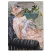 Mary Cassatt - De beker van Tea Klembord (Voorkant)