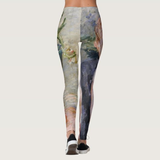 Mary Cassatt - De beker van Tea Leggings (Achterkant)