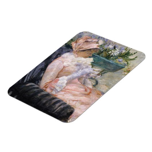 Mary Cassatt - De beker van Tea Magneet (Linkerzijde)