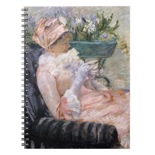 Mary Cassatt - De beker van Tea Notitieboek (Voorkant)